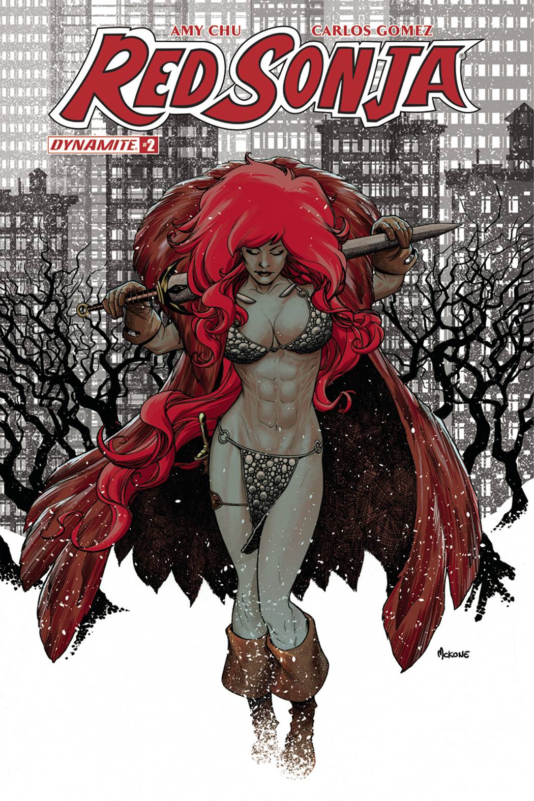 Red Sonja #2 Cover A Mckone