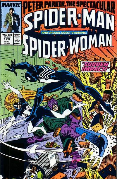 The Spectacular Spider-Man #126 [Direct] - Vf-