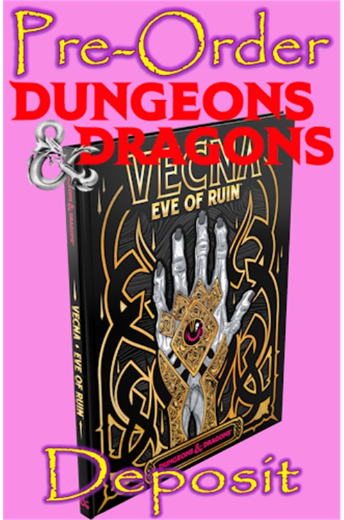 Dungeons & Dragons Vecna Eve of Ruin Alternate Hardcover Pre-Order Deposit