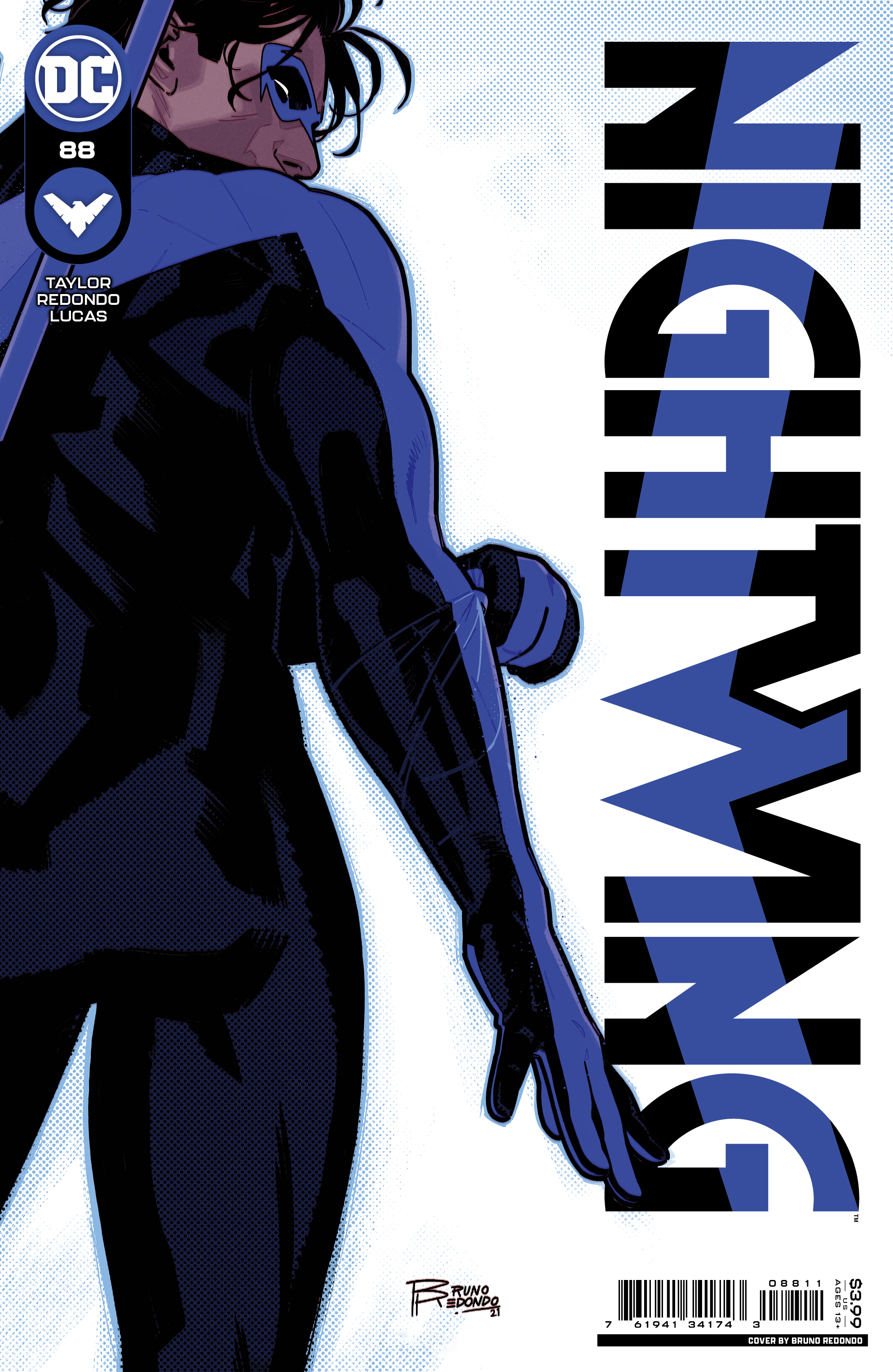 Nightwing #88 Cover A Bruno Redondo (2016)