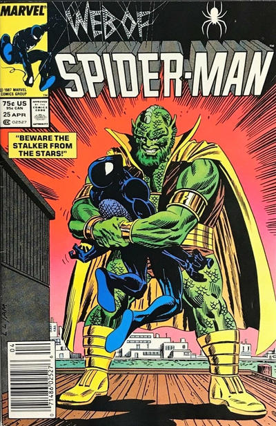 Web of Spider-Man #25 [Newsstand]-Good (1.8 – 3)