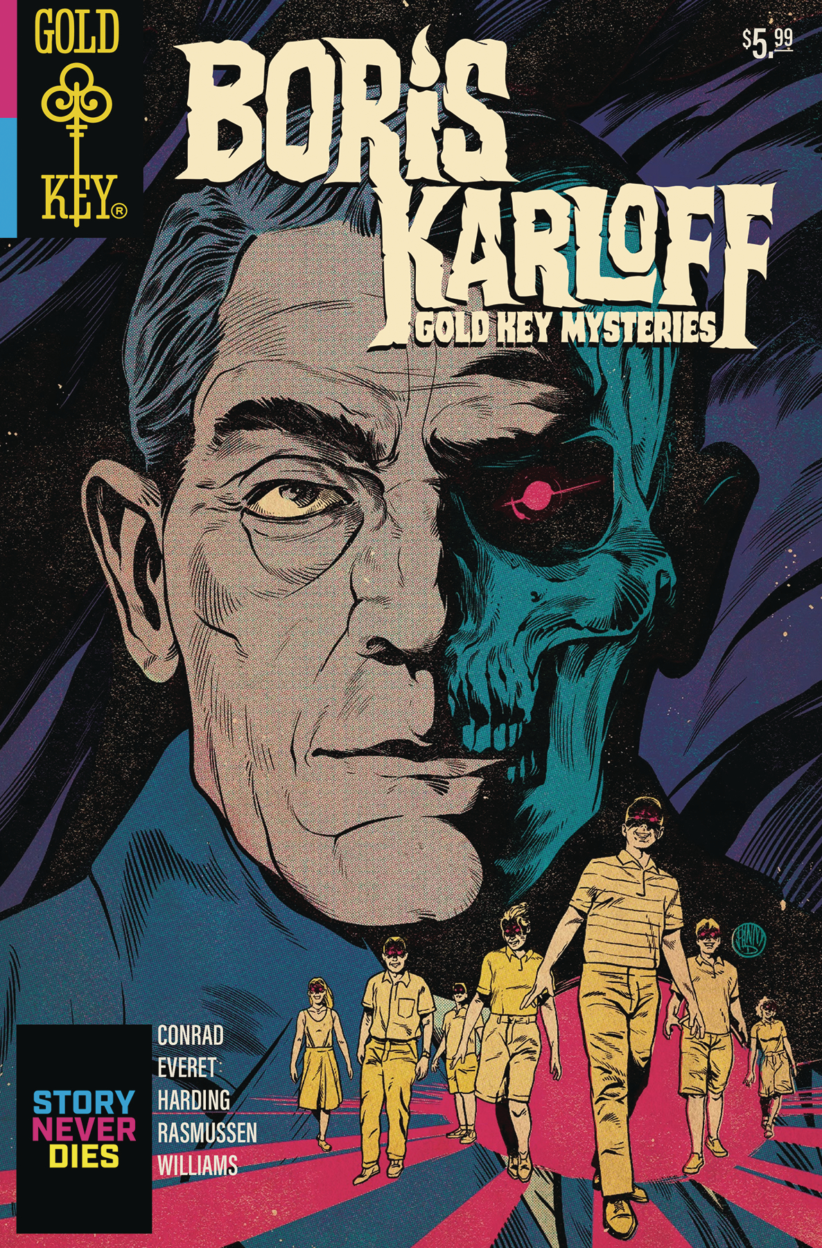 Boris Karloffs Gold Key Mysteries #2 Cover A Johnny Dombrowski (Mature)