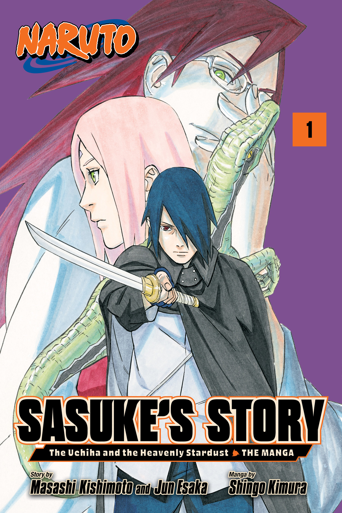 Naruto Sasukes Story Uchiha Heavenly Stardust Manga Volume 1