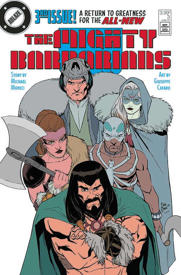 Mighty Barbarians #3 Cover D Casas Homage (Mature)