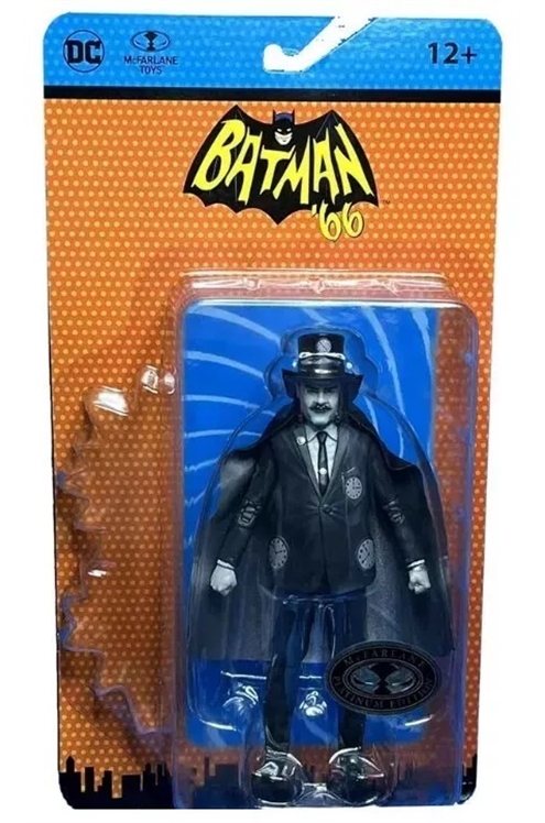 DC 66 Retro Batman Clock King 6 Inch Figure - Black And White Chase Variant