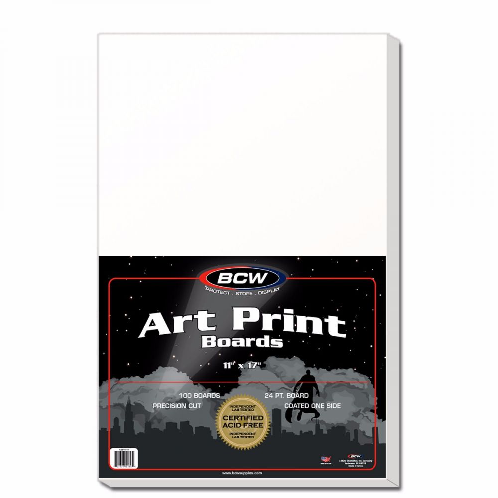 Art Print Backing Boards - 11 X 17 (100 Count)