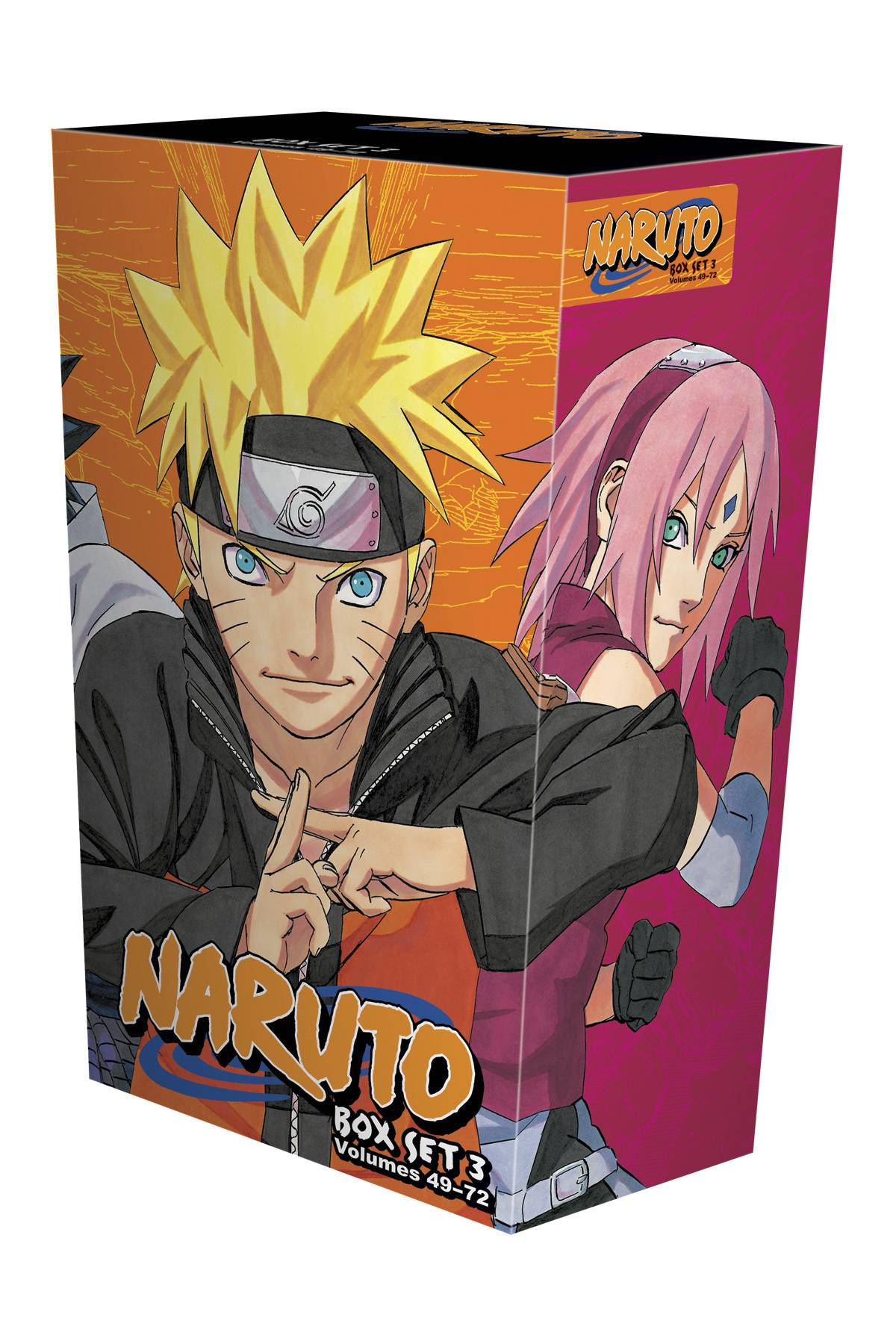 Naruto Manga Box Set 3 Volumes 49-72 #3