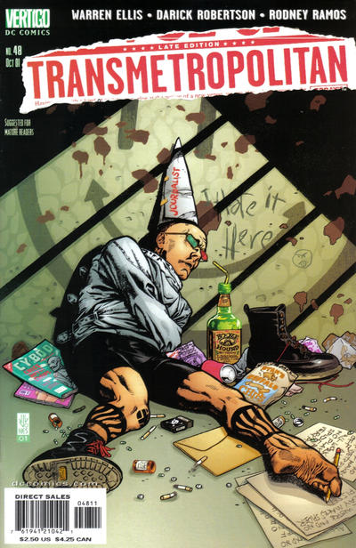 Transmetropolitan #48-Very Fine (7.5 – 9)