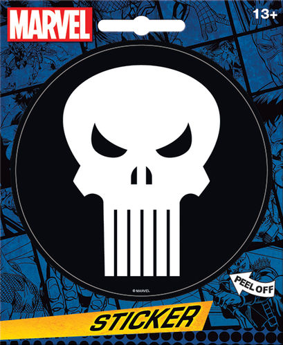 Punisher Symbol Sticker