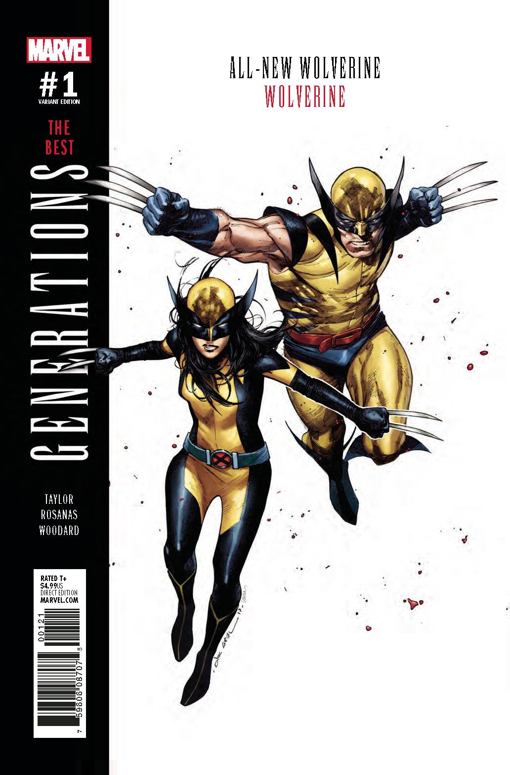 Generations Wolverine & All-New Wolverine #1 Coipel Variant