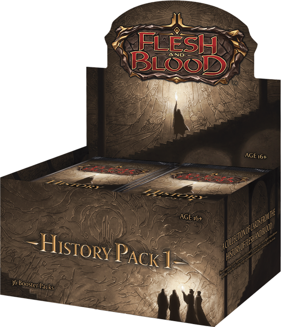 Flesh And Blood TCG: History Pack 1 Booster Box (36)