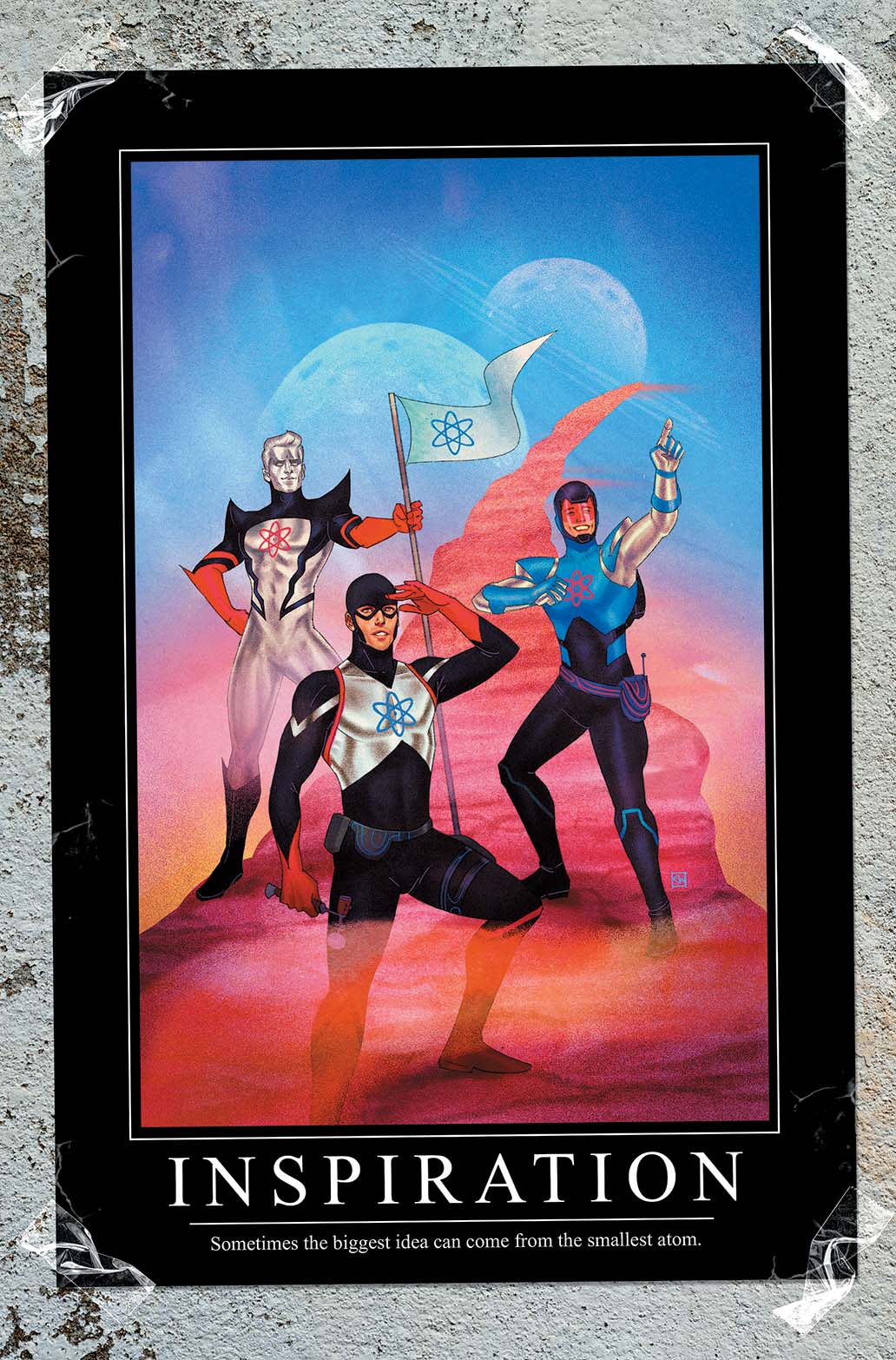 Justice League The Atom Project #1 Cover E 1 for 25 Incentive Kevin Wada Card Stock Variant (Of 6)