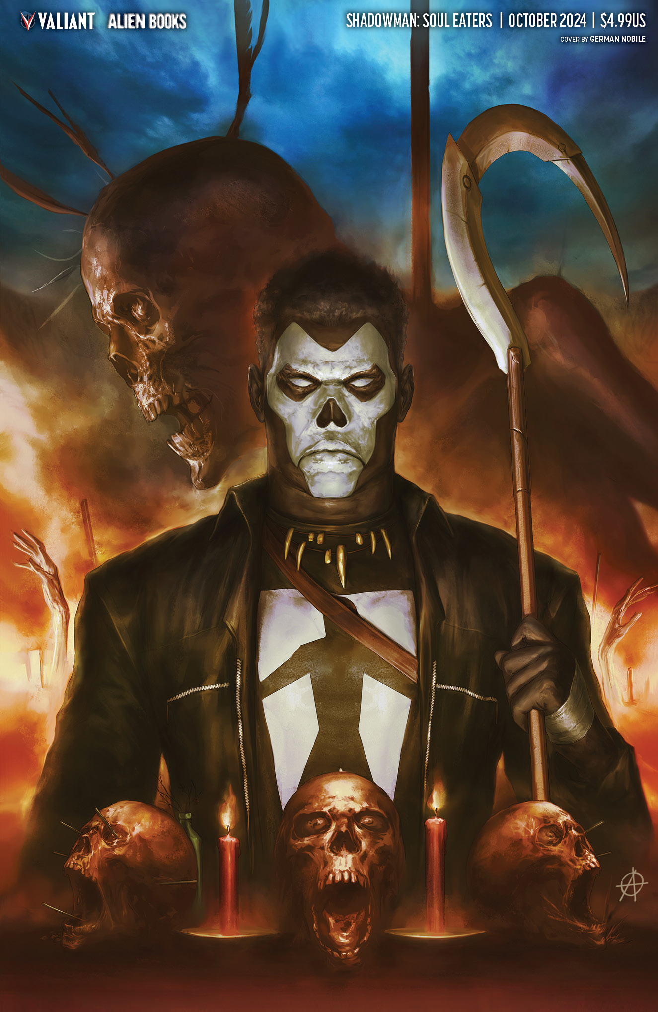 Shadowman Soul Eaters #1 Cover D Alessio Virgin (Of 4)