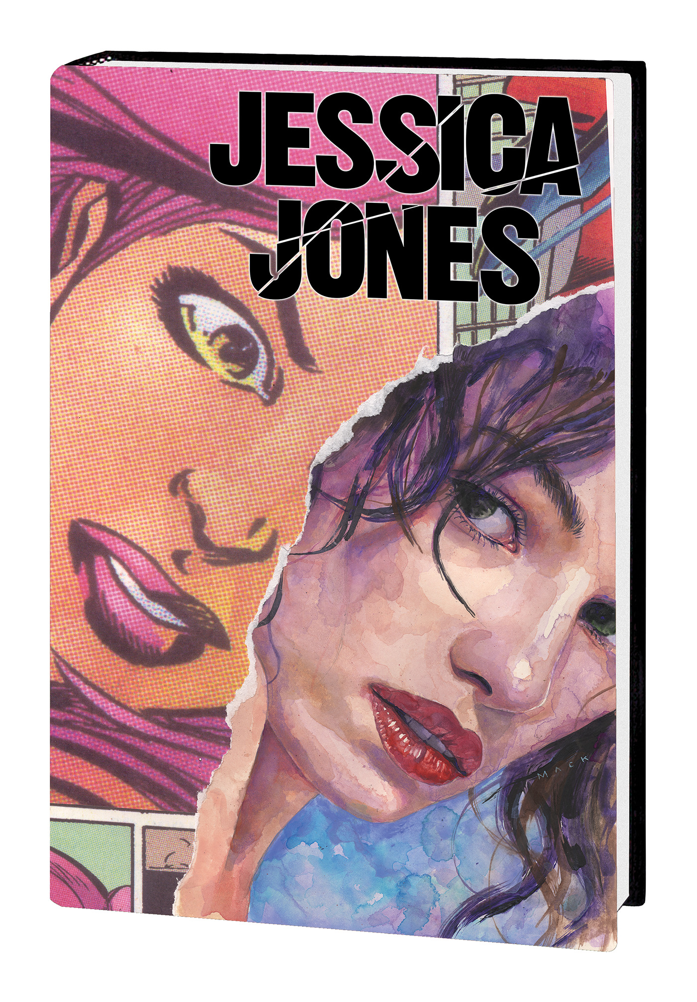 Jessica Jones Alias Omnibus Hardcover Secret Origin Cover (2021 Printing) (Mature)