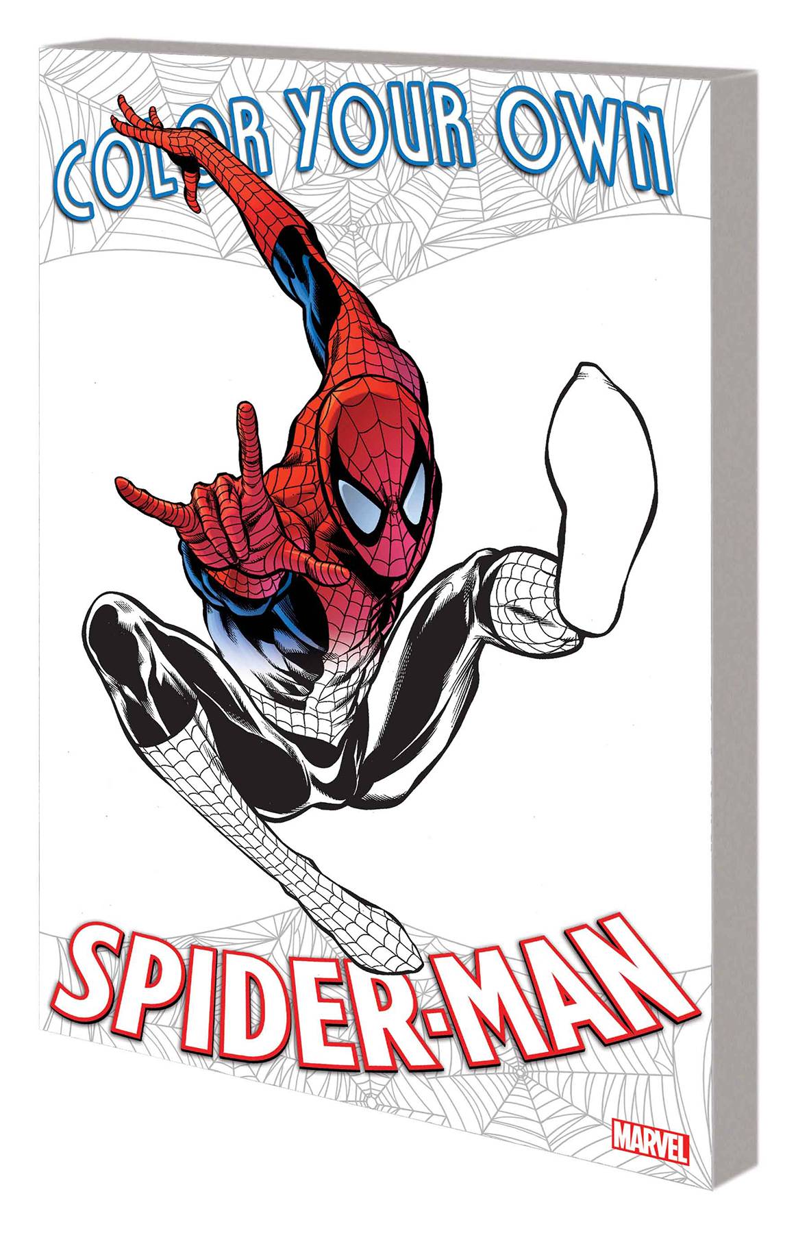 Color Your Own Spider-Man Graphic Novel
