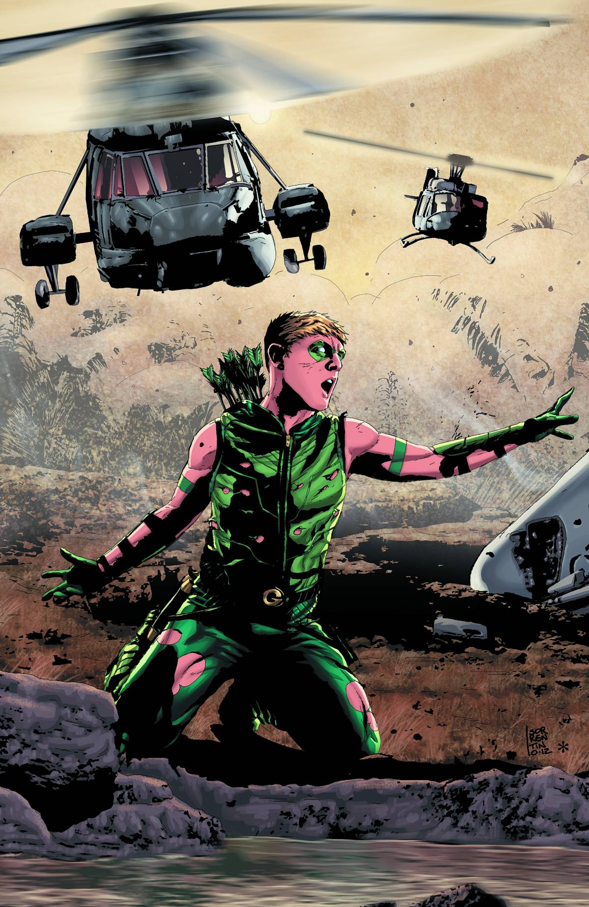 Green Arrow #19 Mad Variant Edition (2011)