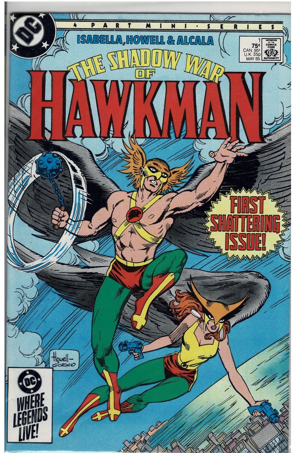 The Shadow War of Hawkman #1-4  Comic Pack