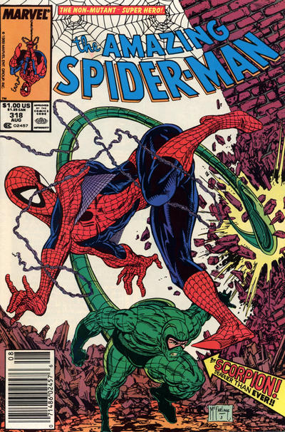 The Amazing Spider-Man #318 [Newsstand] - Fn+