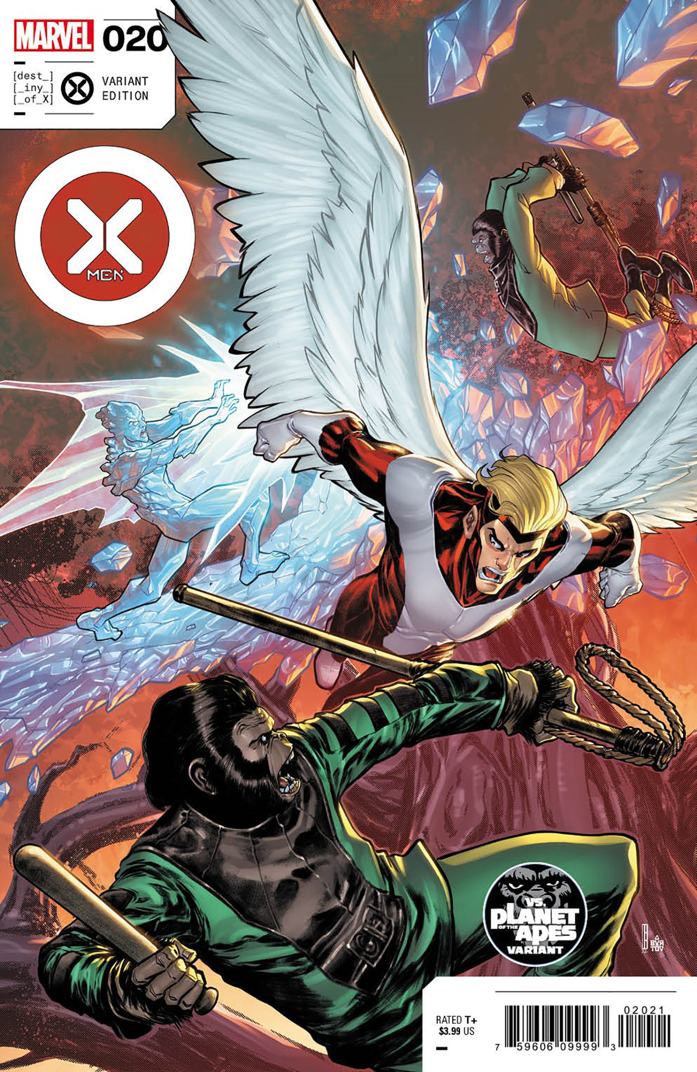 X-Men #20 Baldeon Planet of the Apes Variant (2021)
