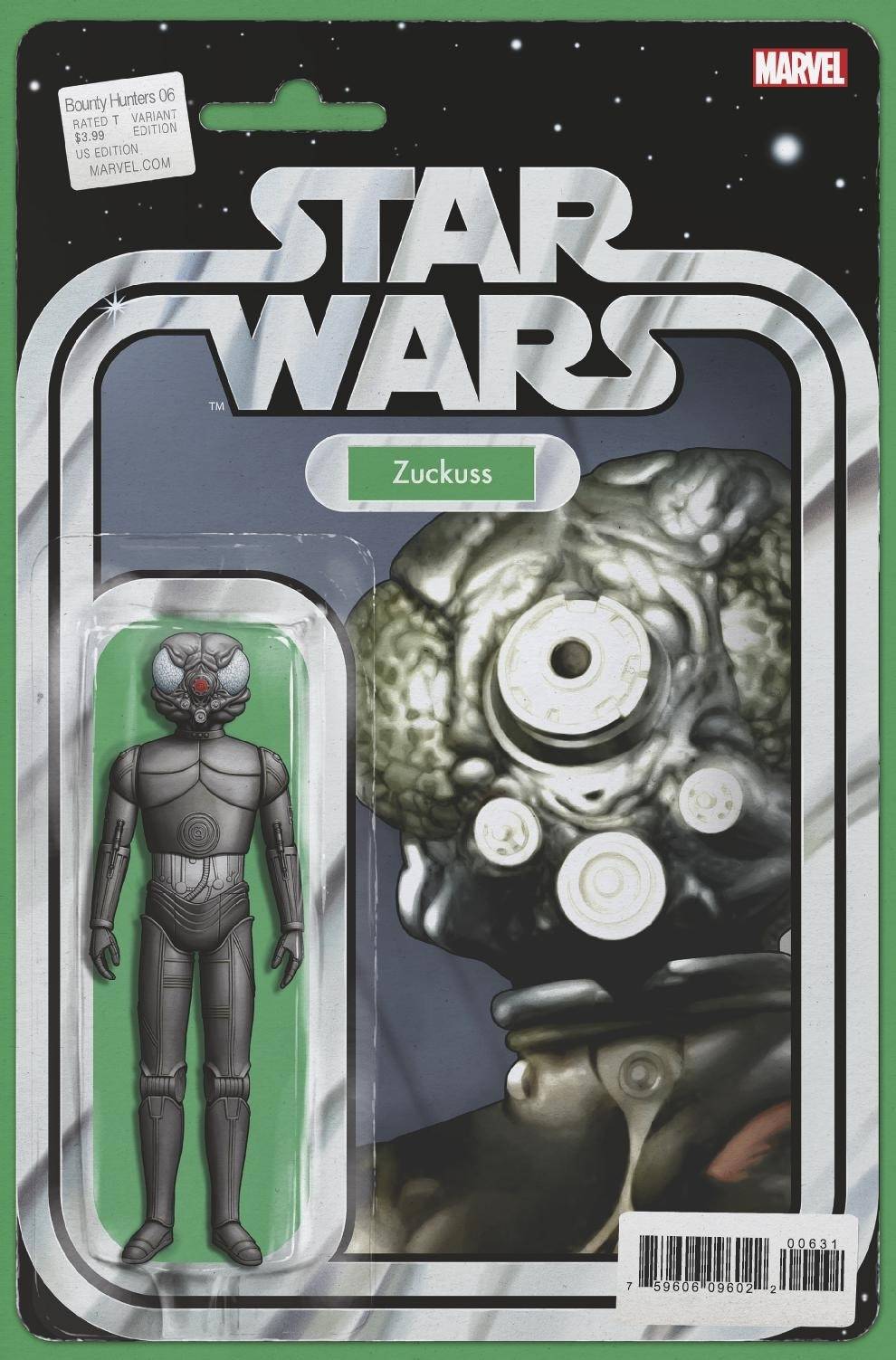 Star Wars: Bounty Hunters #6 Christopher Action Figure Variant