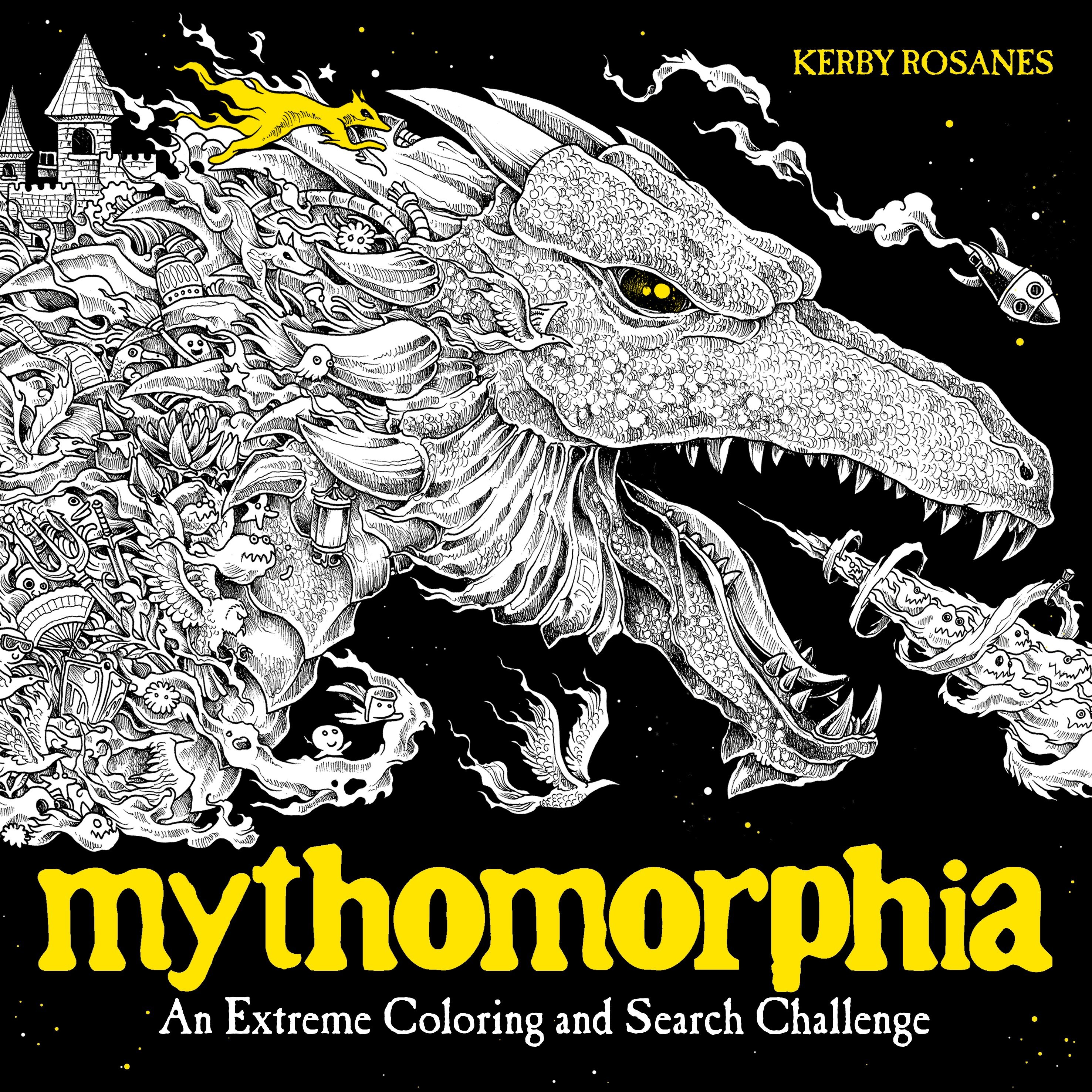 Mythormorphia An Extreme Coloring And Search Challenge