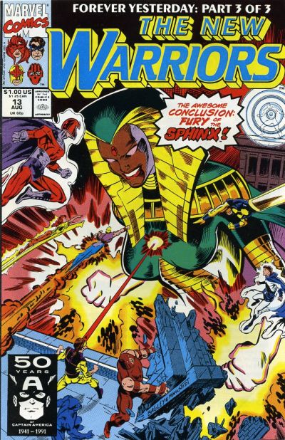 The New Warriors #13-Near Mint (9.2 - 9.8)