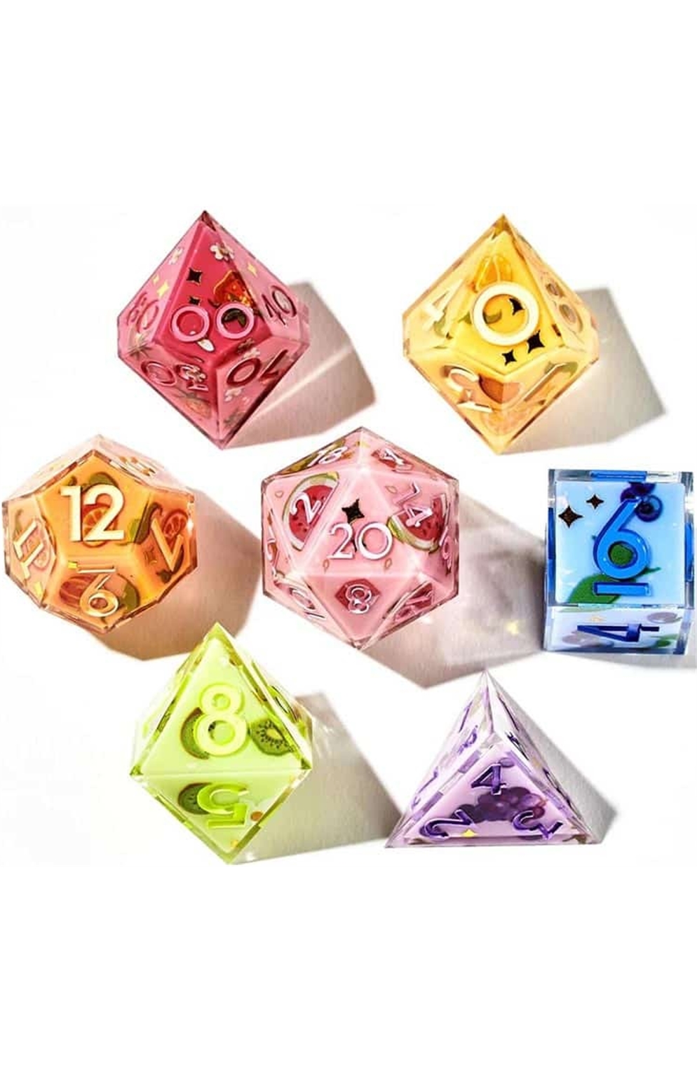 Dispel Dice: Fruit Pop Iconic Set (7)