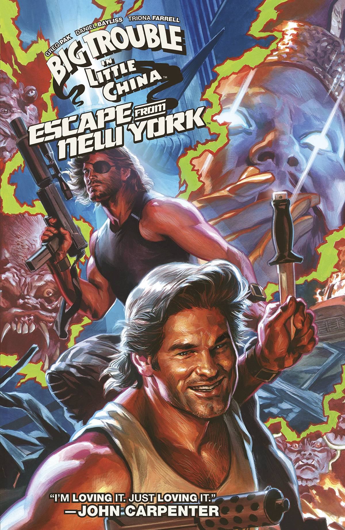Big Trouble in Little China & Escape from New York Graphic Novel