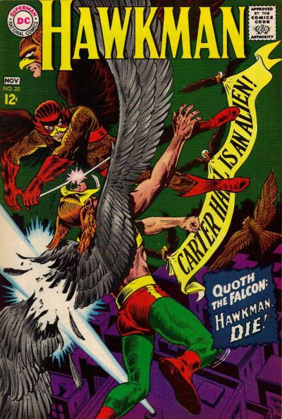 Hawkman #22-Very Fine (7.5 – 9)