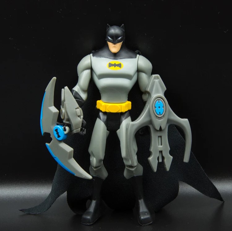 The Batman Animated Series Zip Action Batman Figure 2004