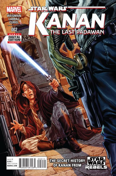 Kanan The Last Padawan #2 [Mark Brooks Cover] - Fn/Vf