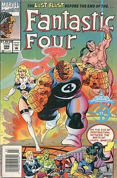 Fantastic Four #386 [Newsstand]-Very Good (3.5 – 5)