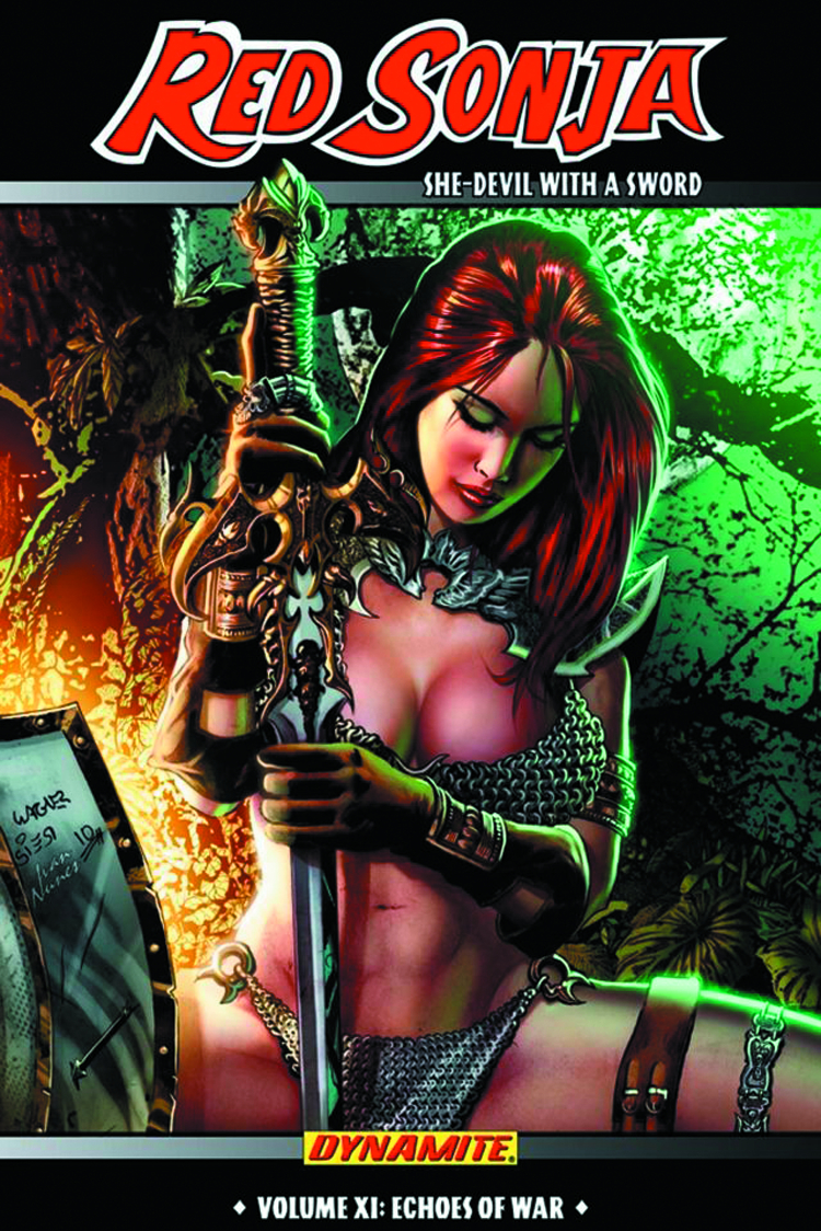 Red Sonja She Devil Graphic Novel Volume 11 Echoes of War