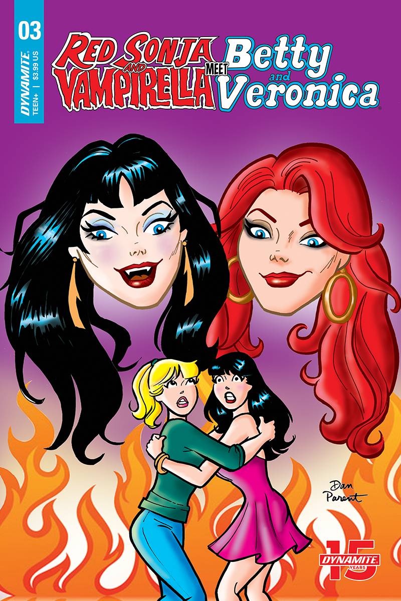 Red Sonja Vampirella Betty Veronica #3 Cover D Parent
