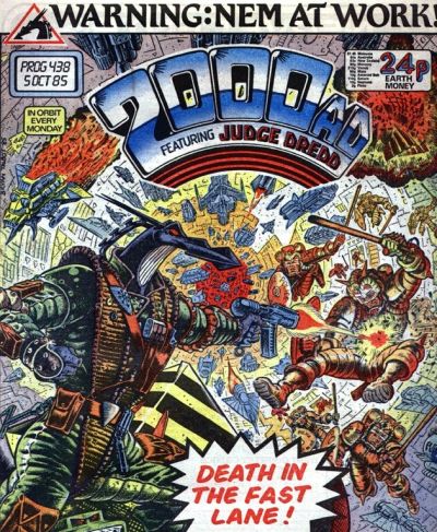 2000 AD #438-Near Mint (9.2 - 9.8)