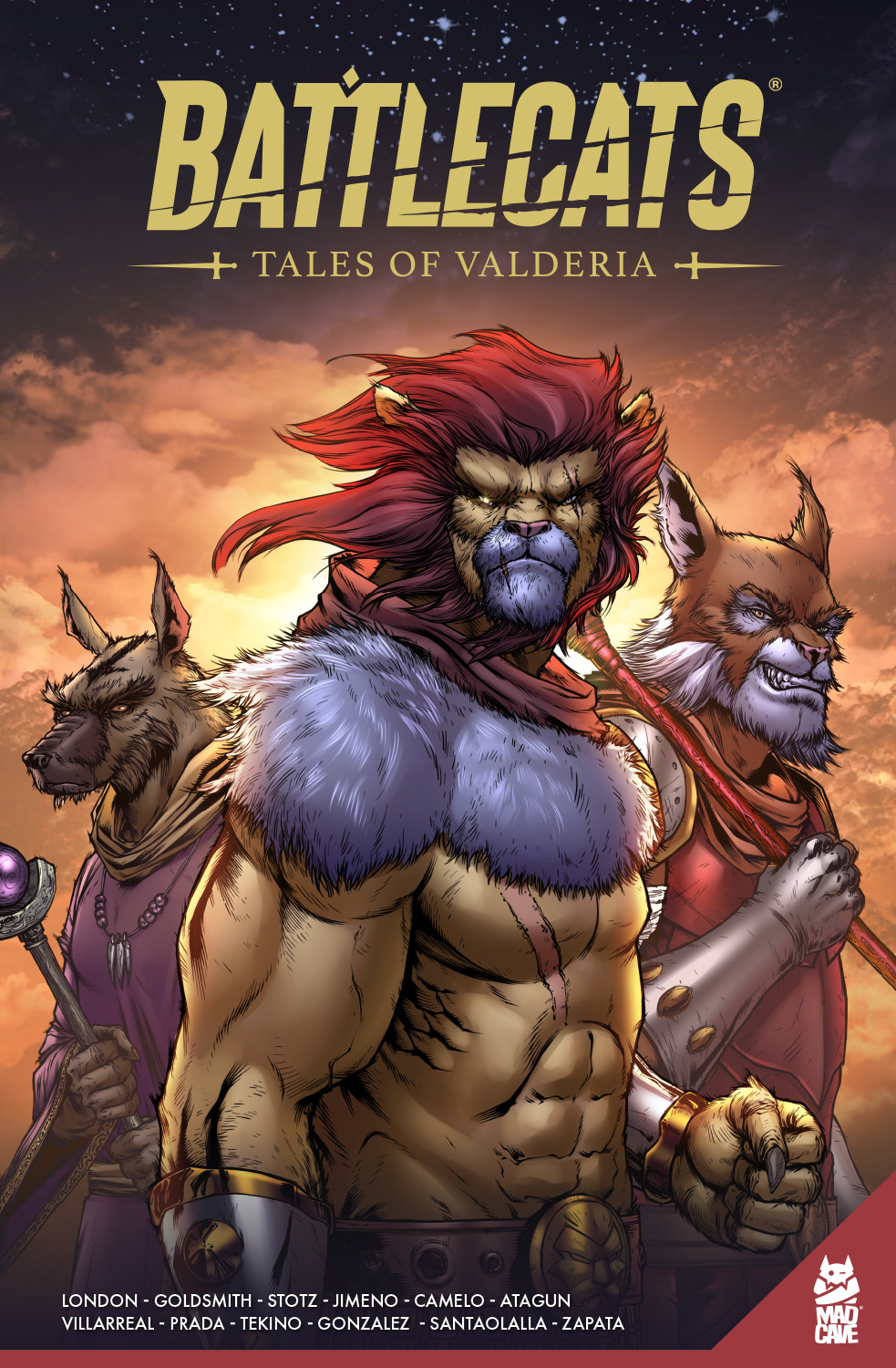 Battlecats Tales of Valderia Graphic Novel Volume 1