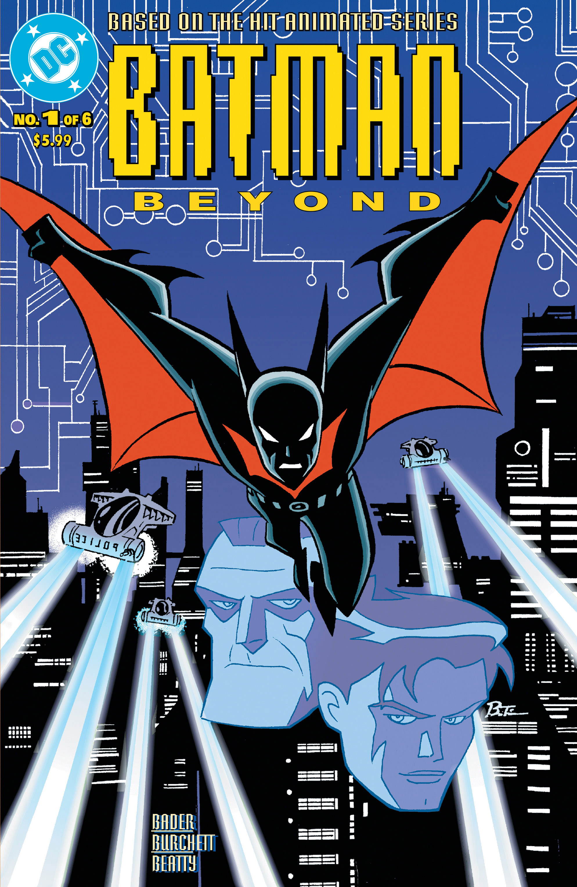 Batman Beyond #1 Facsimile Edition Cover C Bruce Timm Foil Variant
