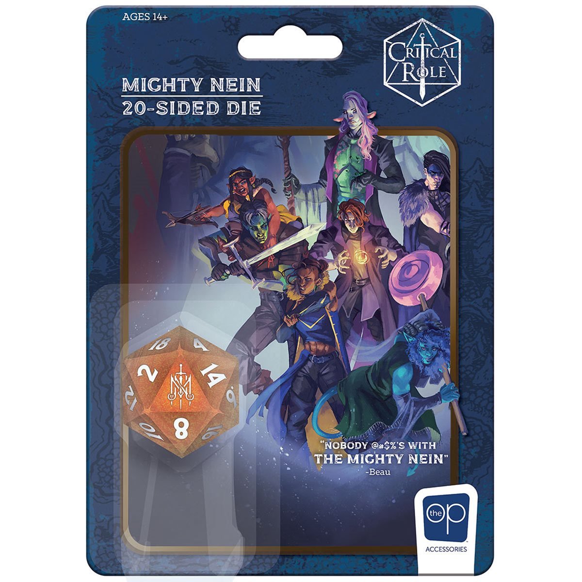 Critical Role Mighty Nein: d20 36mm 20-Sided Die