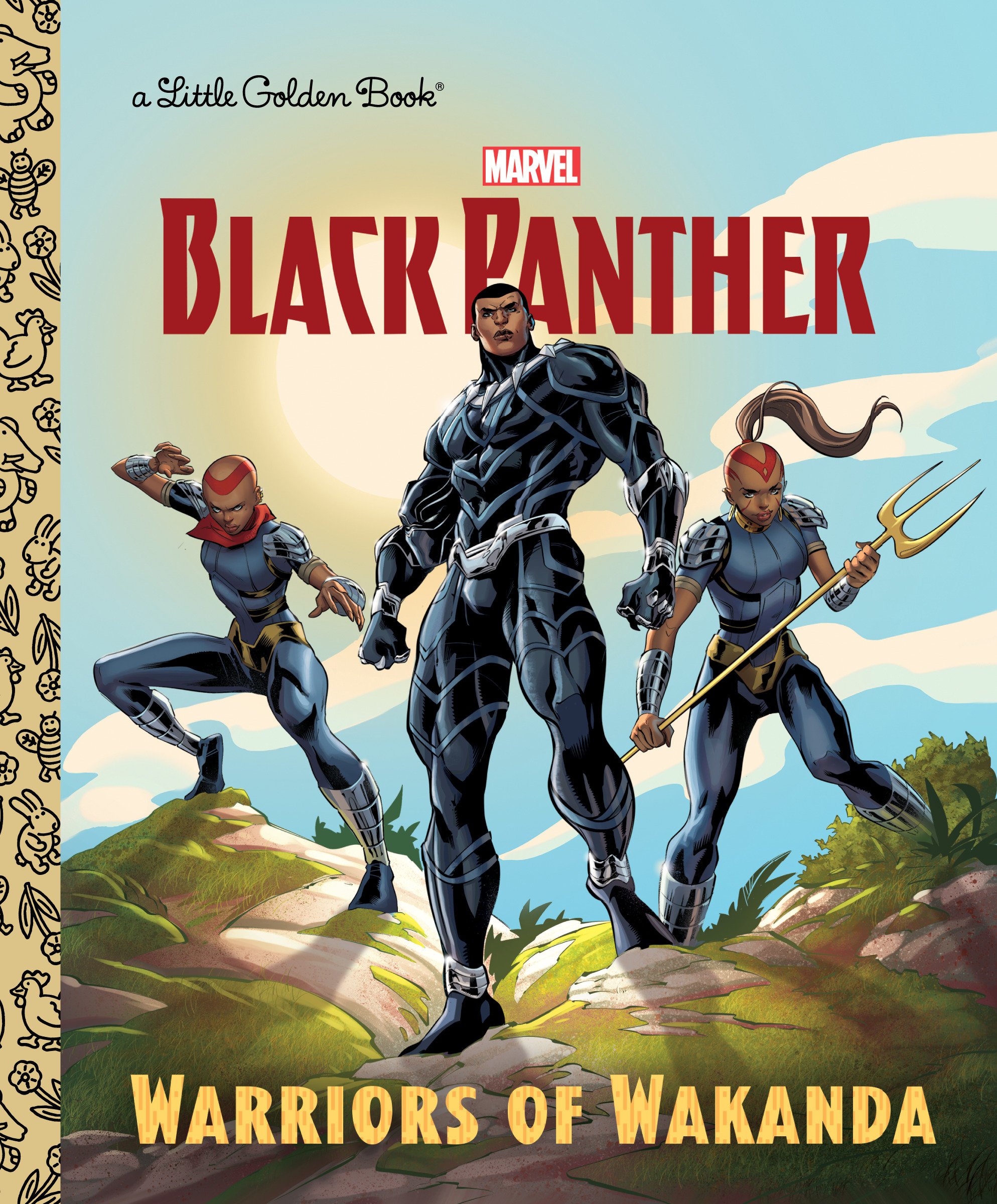Black Panther Warriors of Wakanda Little Golden Book