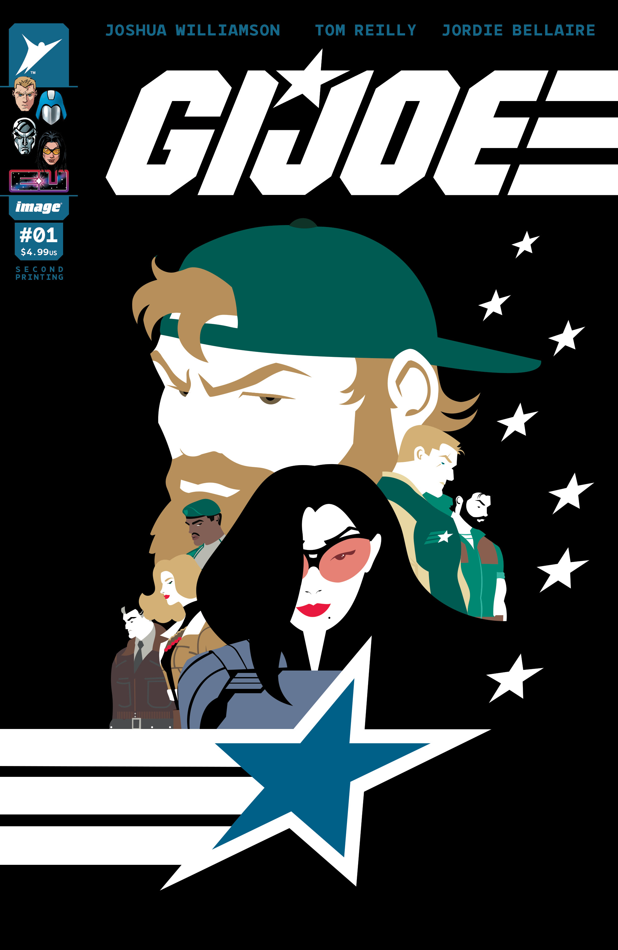 GI Joe #1 Second Printing Cover C Patricia Martin Variant