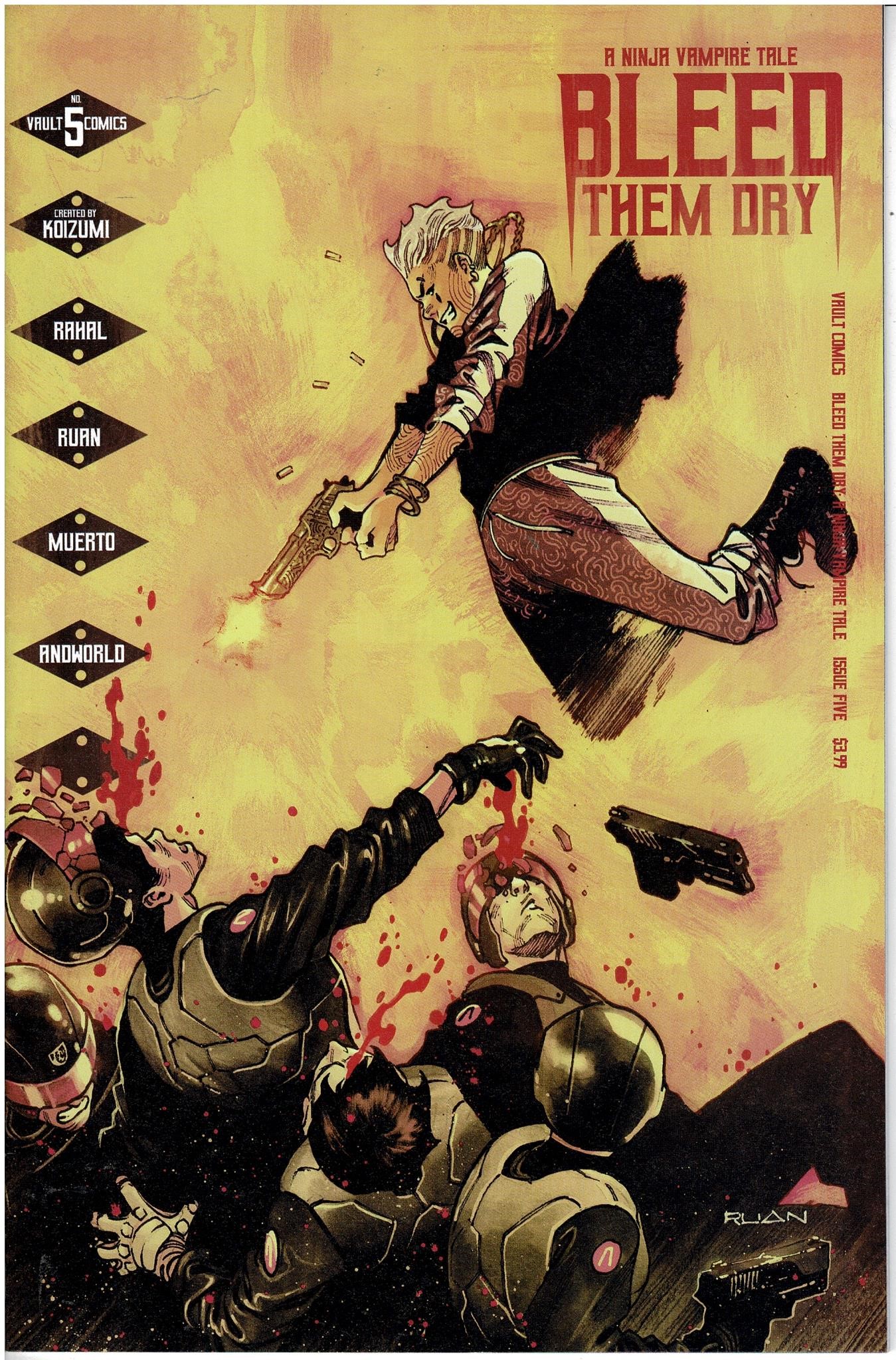 Bleed Them Dry #5 Cover A Ruan