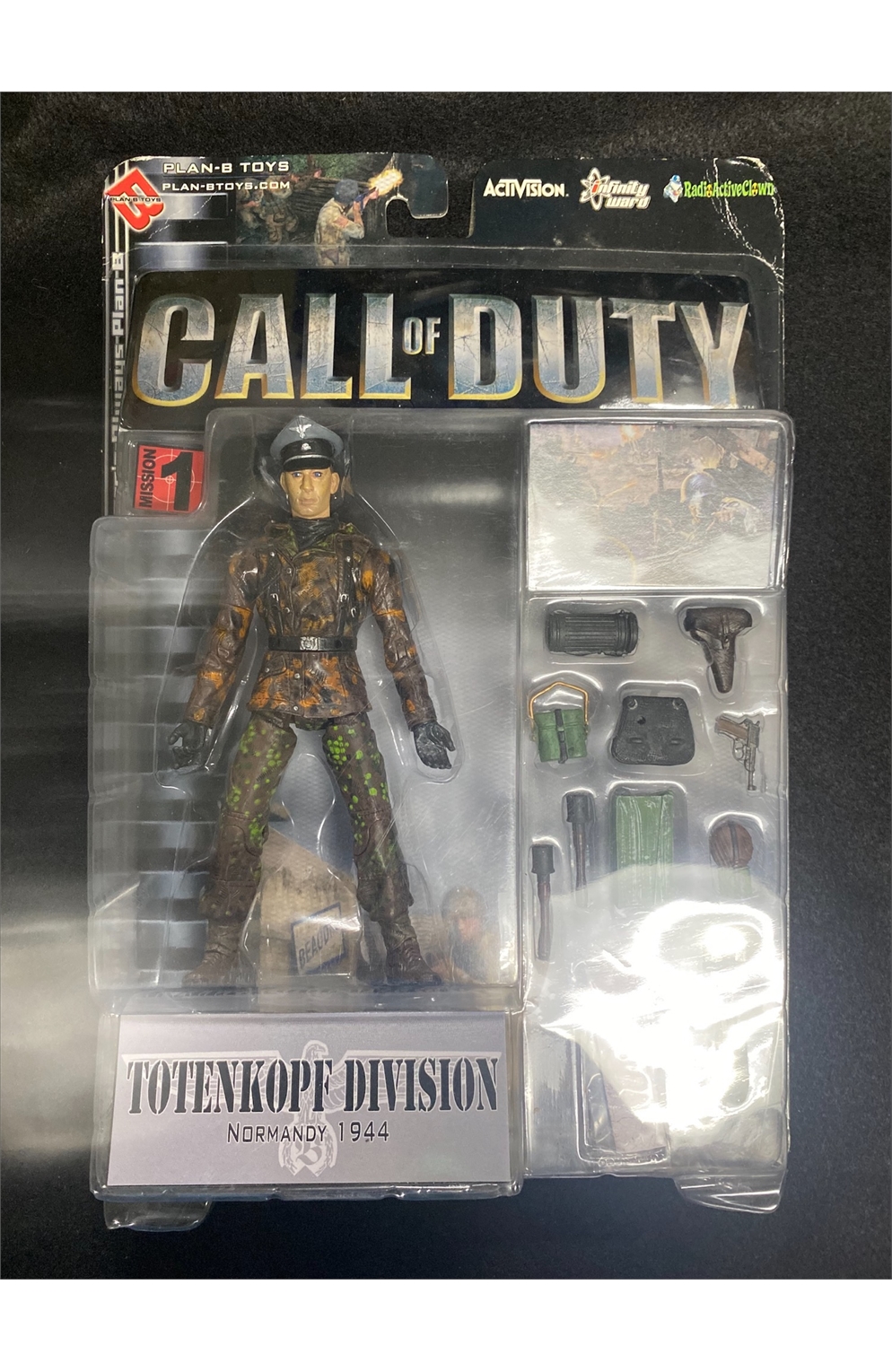Call of Duty Totenkopf Division Normandy 1944 Action Figure