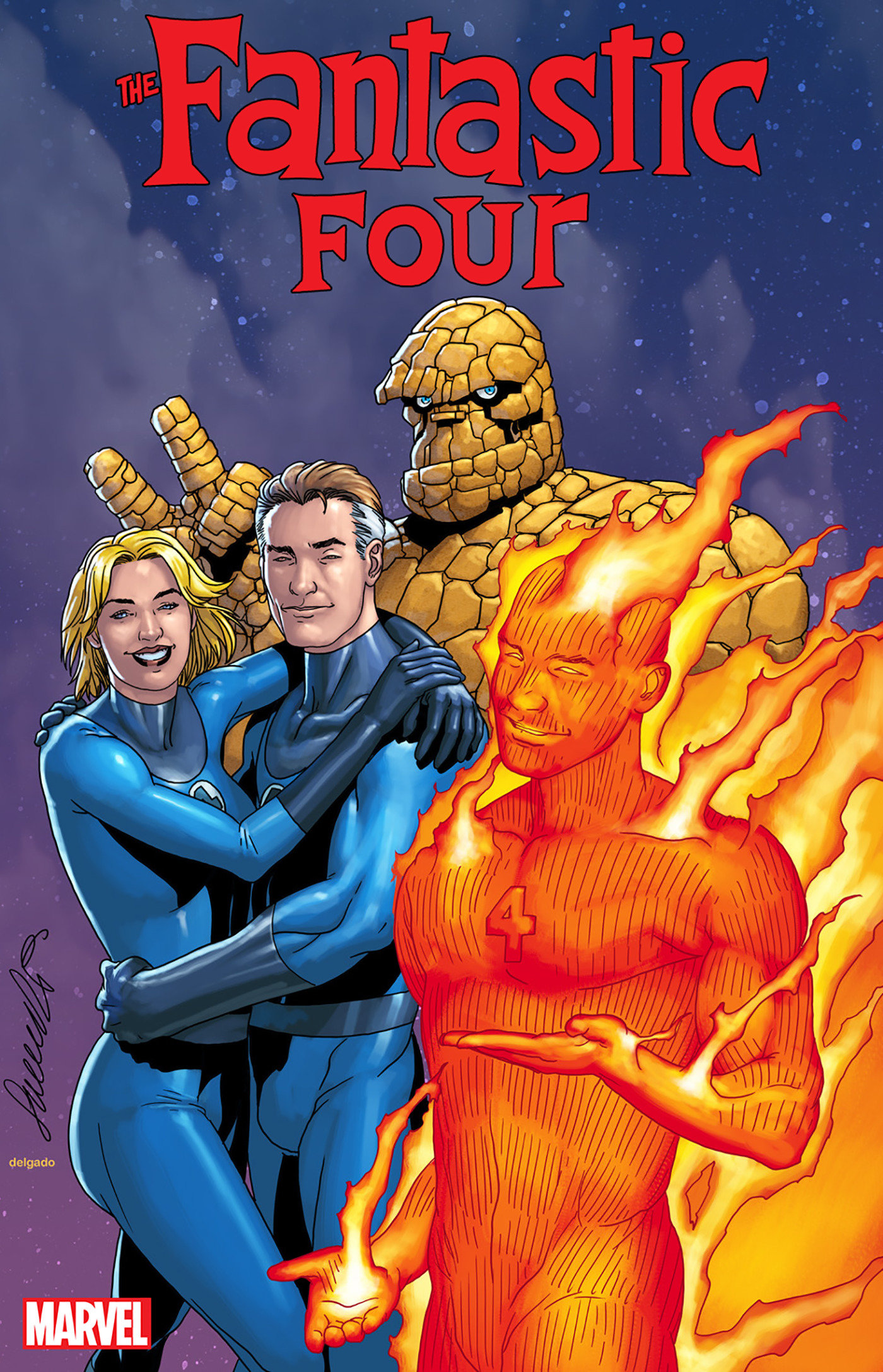 Fantastic Four Facsimile Edition #1 Salvador Larroca Variant (2025 Printing) 1 for 25 Incentive