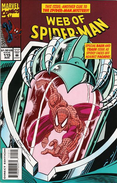 Web of Spider-Man #115 [Direct Edition](1985)-Near Mint (9.2 - 9.8)