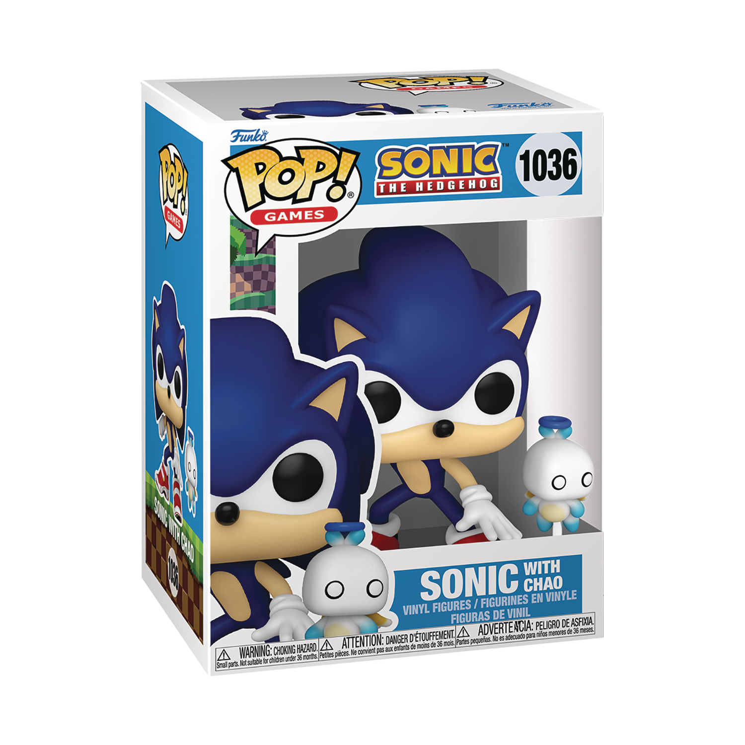 Sonic The Hedgehog Funko Pop! Vinyl Figure With Chao Buddy #1036