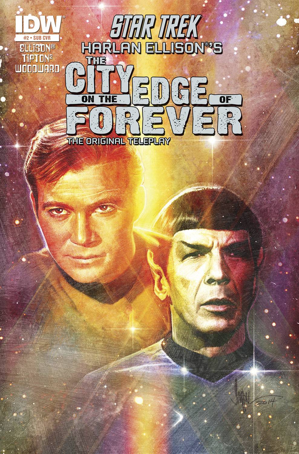 Star Trek City of the Edge of Forever #2 Subscription Variant