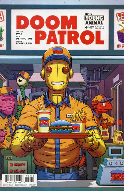 Doom Patrol #4 [Nick Derington Cover]-Near Mint (9.2 - 9.8)