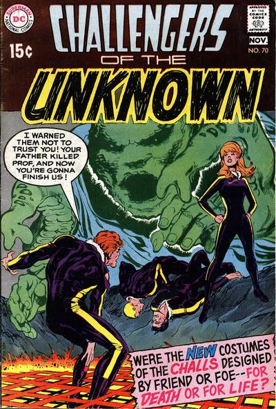 Challengers of The Unknown #70-Very Good (3.5 – 5)
