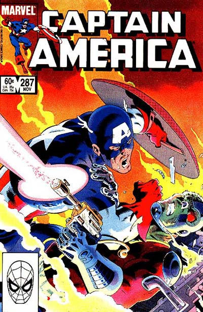 Captain America #287 [Direct] - Fn/Vf