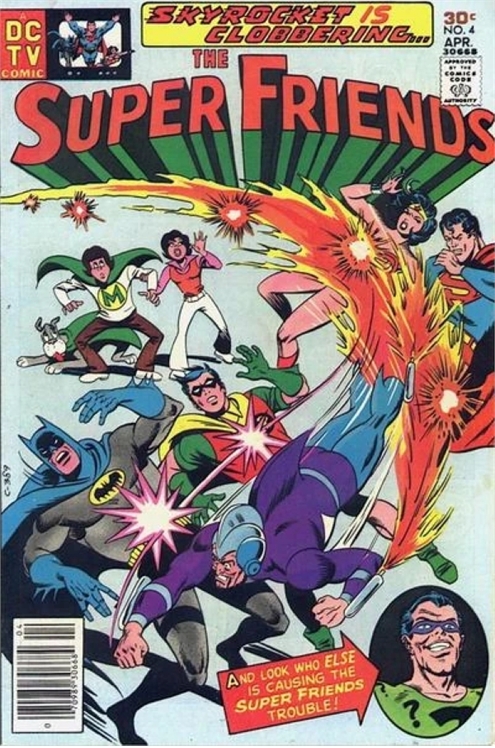 The Super Friends #4 Newsstand Edtition